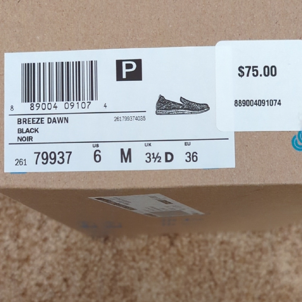 Cloudsteppers by Clarks Black Slip-On Sneakers - Picture 5 of 5